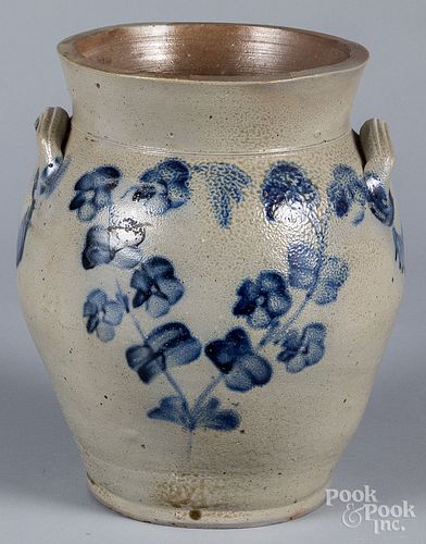 MARYLAND STONEWARE CROCK, 19TH