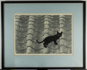 MASAHARU AOYAMA - BLACK CAT ON