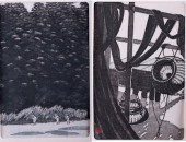 MASAHARU AOYAMA WOODBLOCK PRIN
