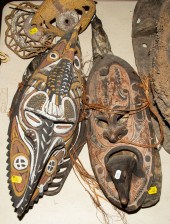 MASKS & OTHER WOOD CARVINGS FR