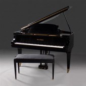Mason & Hamlin ebony grand pia