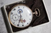 MASONIC POCKETWATCH. Dial mark
