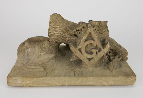 MASONIC STONE MATCHSTICK