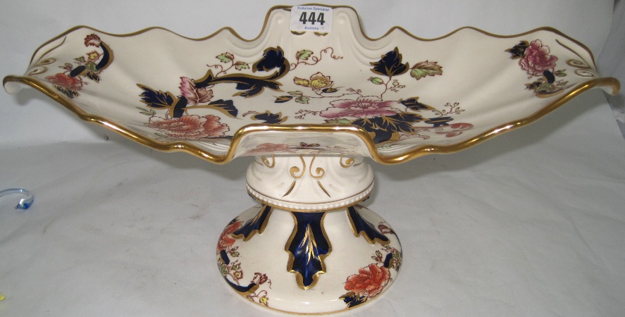 Masons Blue Mandalay Large Footed