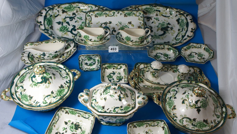 Masons Chartreuse Dinner Service