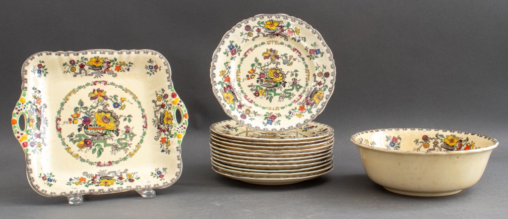 MASONS IRONSTONE LUNCHEON