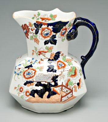 Mason's ironstone pitcher, Asian