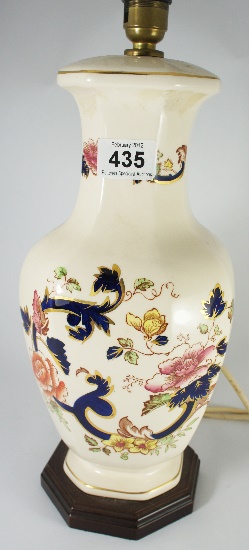 Masons Mandalay Lampbase on wood