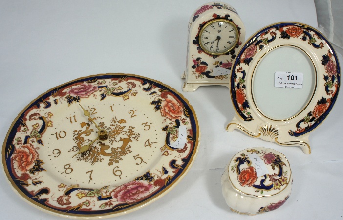 Masons Manderlay Mantle Clock Plate