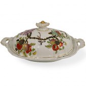 MASONS PORCELAIN COVERED PLATT