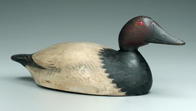 Masons premier canvasback decoy,