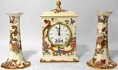 Masons Red Manderlay Clock hei