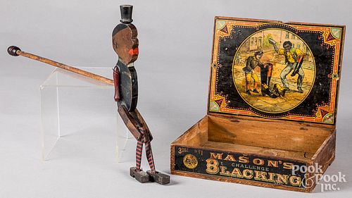 MASON'S SHOE BLACK WOOD ADVERTISING