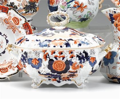 Mason's-type Imari palate soup
