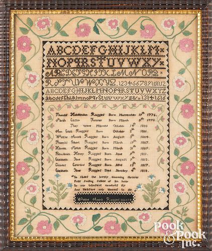 MASS. SILK ON LINEN RUGGLES