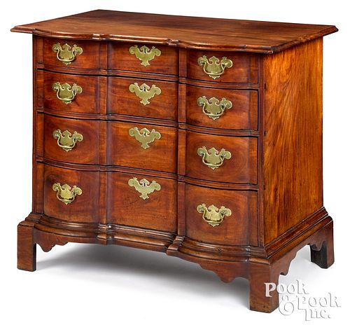 MASSACHUSETTS CHIPPENDALE CHEST