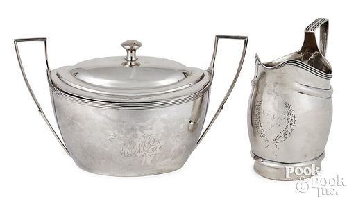 MASSACHUSETTS COIN SILVER SUGAR AND