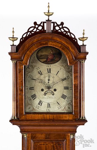 MASSACHUSETTS FEDERAL MAHOGANY TALL