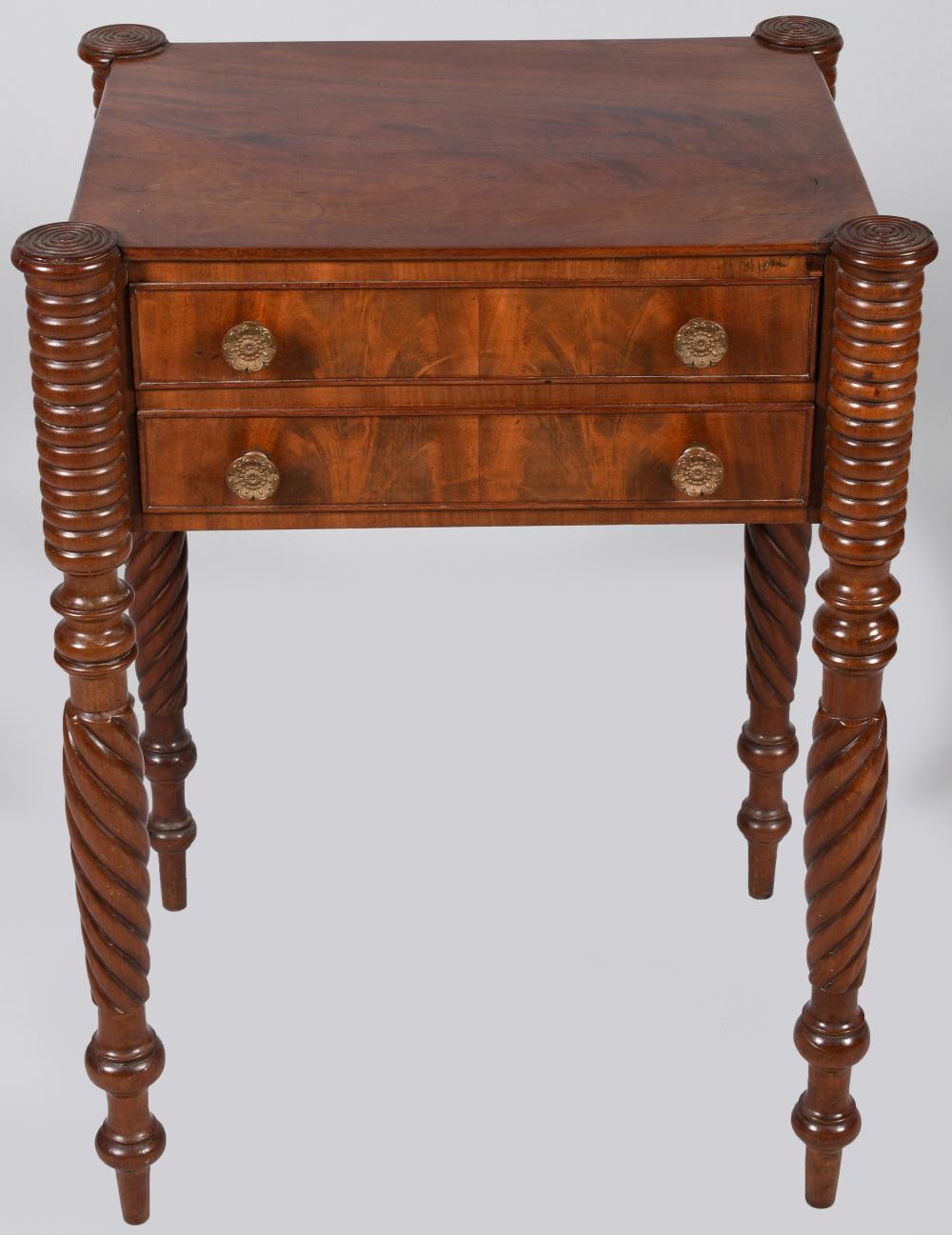 MASSACHUSETTS FEDERAL MAHOGANY WORK