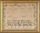 MASSACHUSETTS NEEDLEWORK SAMPL