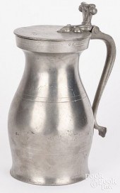 MASSACHUSETTS ONE-GALLON PEWTE