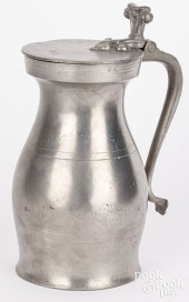 MASSACHUSETTS ONE-GALLON PEWTE