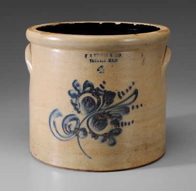 Massachusetts Stoneware Crock