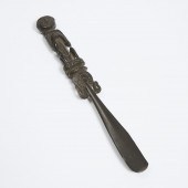 Massim Figural Carved Ebony Li