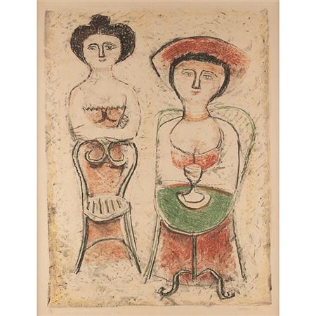 Massimo Campigli L'ATTESA Color