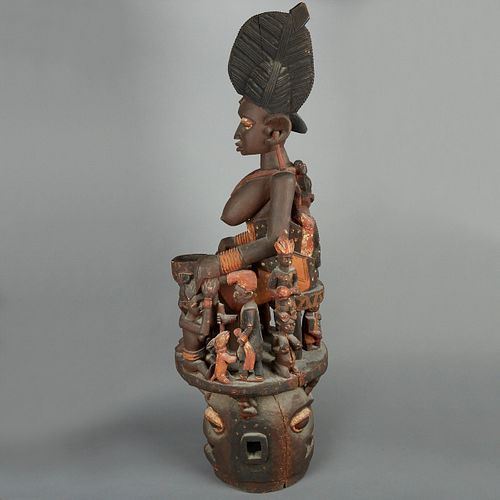 MASSIVE AFRICAN YORUBA EPA HELMET