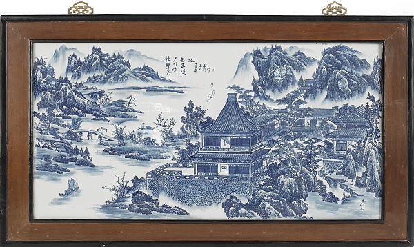 Massive Chinese blue and white