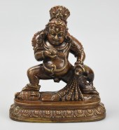 MASSIVE CHINESE BRONZE BUDDHA