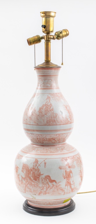 MASSIVE CHINESE DOUBLE GOURD VASE