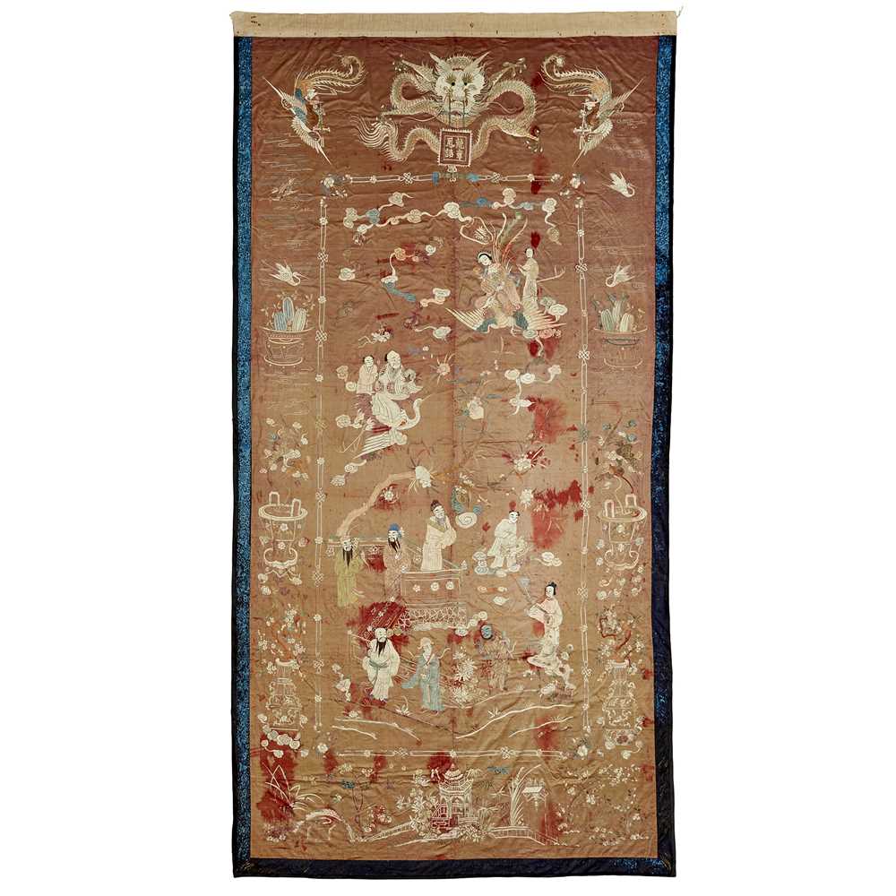 MASSIVE CINNAMON GROUND SILK