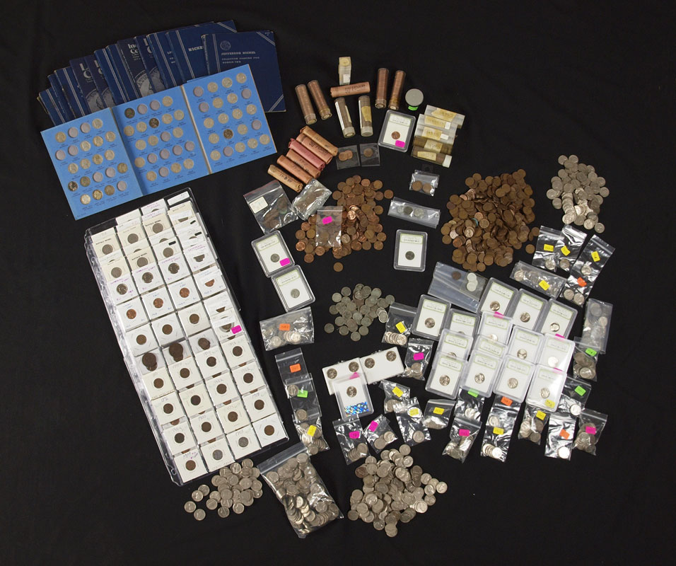 MASSIVE COLLECTION NICKELS AND