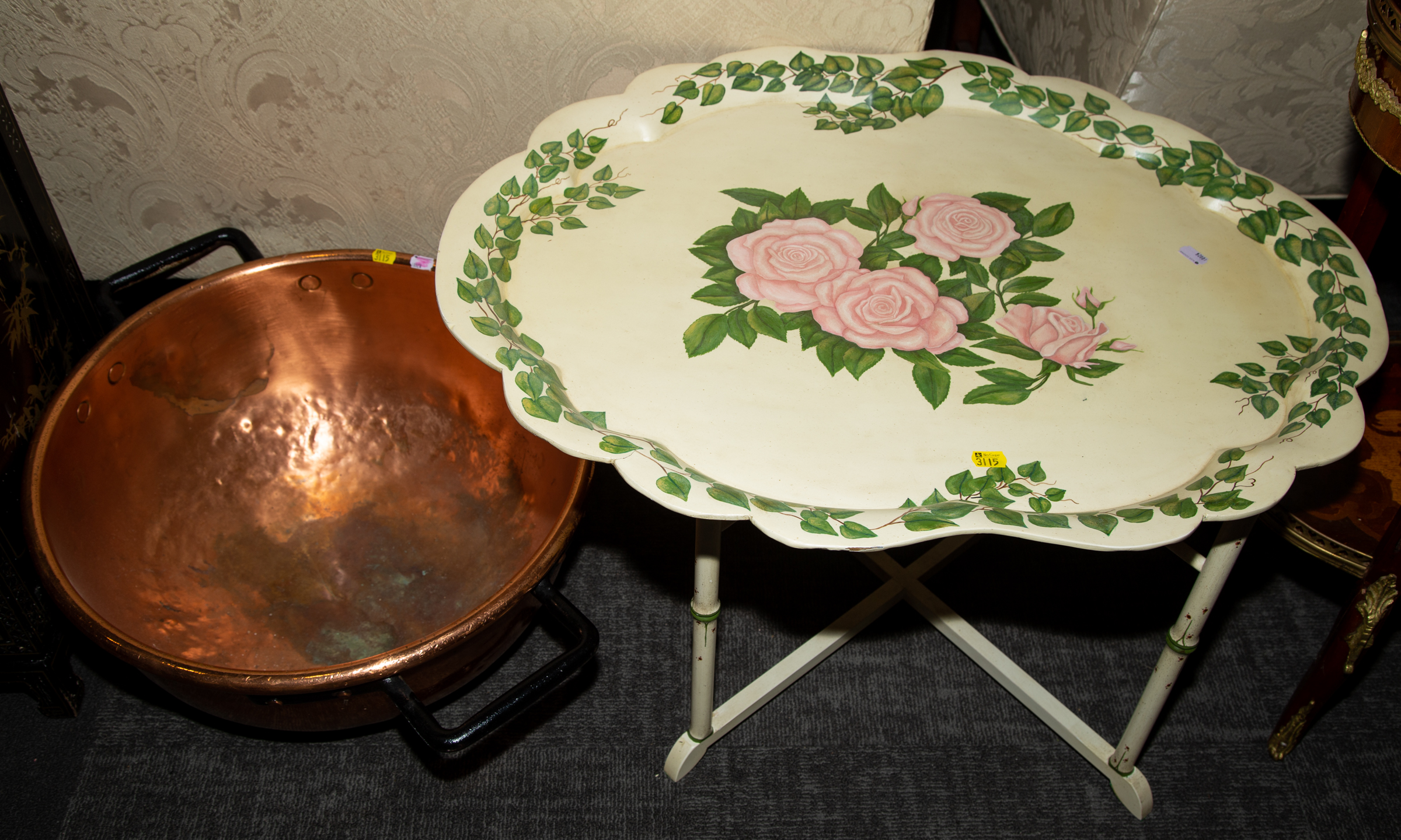 MASSIVE COPPER POT & REGENCY