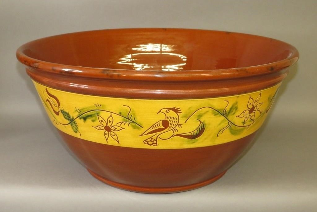 MASSIVE "DREAM REDWARE" SGRAFFITO