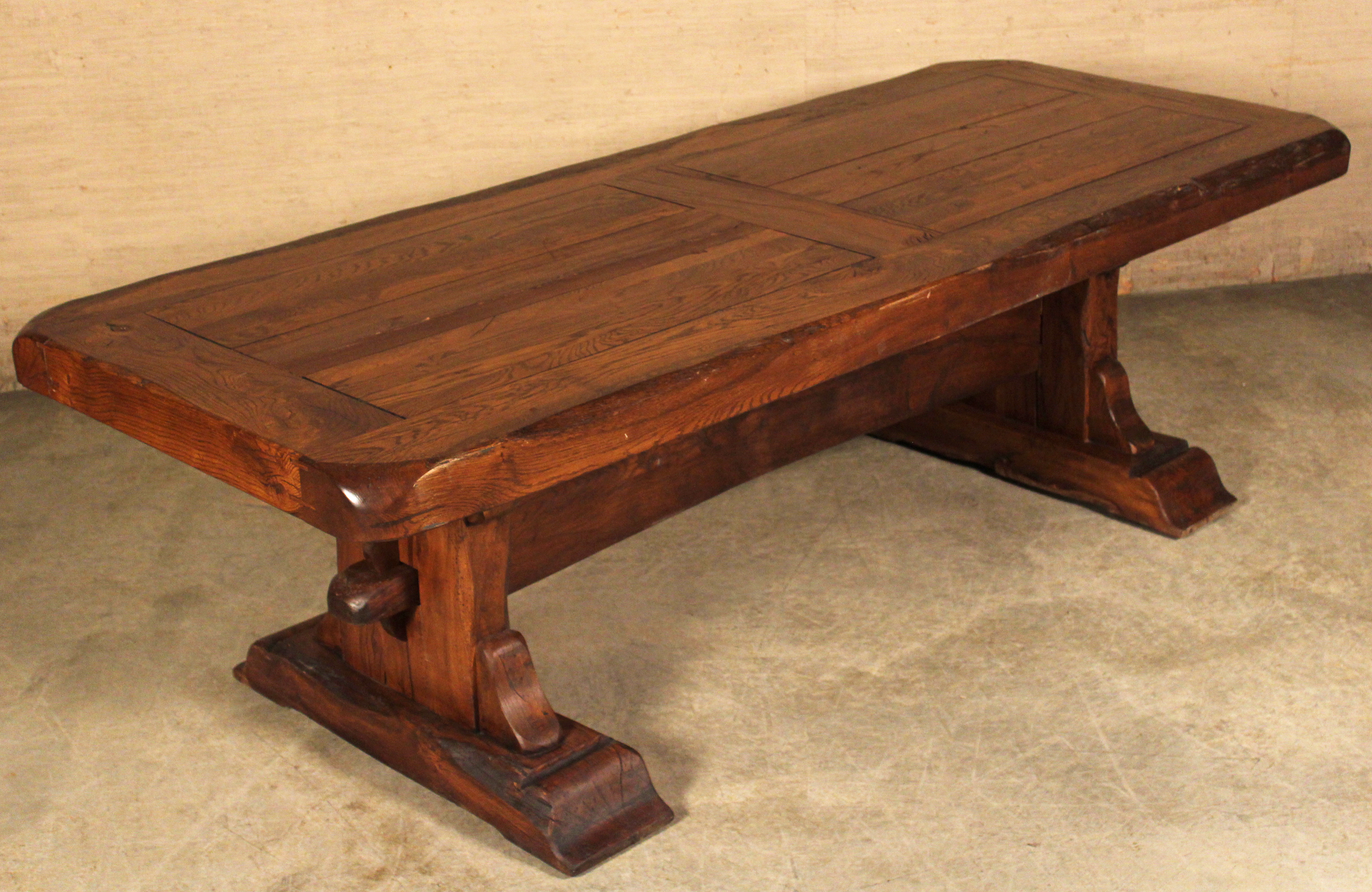 MASSIVE FRENCH PROVINCIAL SOLID OAK