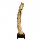 Massive Ivory Carved Immortal