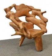 MASSIVE NATURAL FREE-FORM TEAK