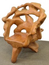 MASSIVE NATURAL FREE-FORM TEAK