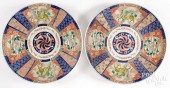 MASSIVE PAIR OF IMARI CHARGERS