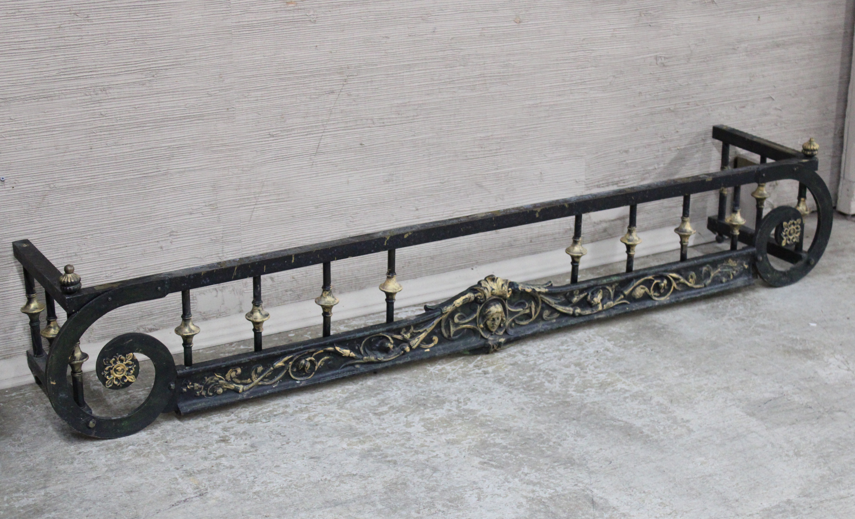 MASSIVE PATINATED VERDE BRONZE