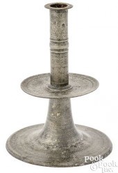 MASSIVE PEWTER ENGLISH TRUMPET