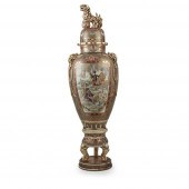 MASSIVE SATSUMA VASE
20TH CENT