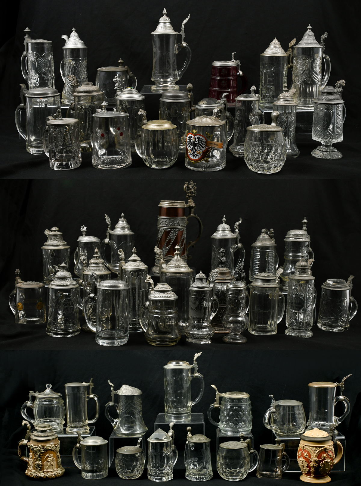 MASSIVE STEIN COLLECTION: 1)