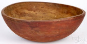 MASSIVE TURNED WOOD BOWL<br>Ma