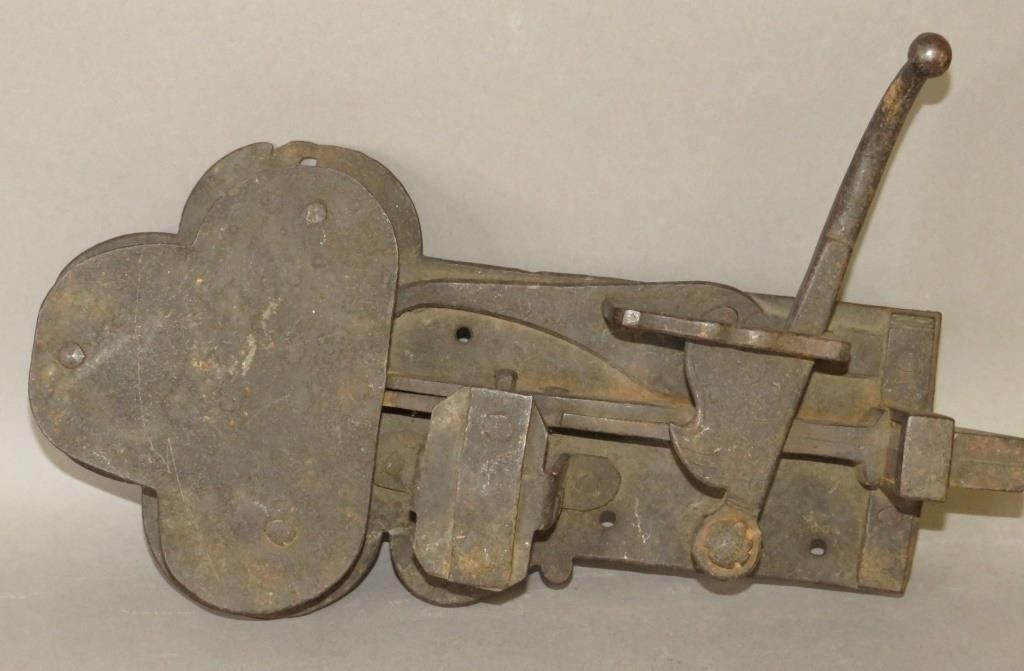MASSIVE WROUGHT IRON PLATE