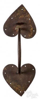 MASSIVE WROUGHT IRON THUMB LAT