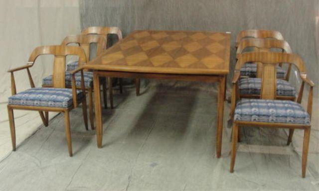MASTERCRAFT. Dining Table & 6